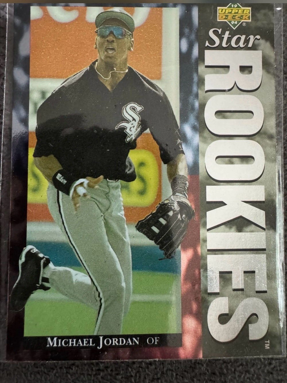 Upper Deck Star Rookies Baseball Card - Black/Grey